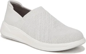 BZees Womens Triumph Machine Washable Comfort Slip On Grey