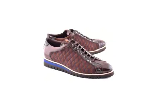 C21104- 4005 Fashion Sneaker- Brown