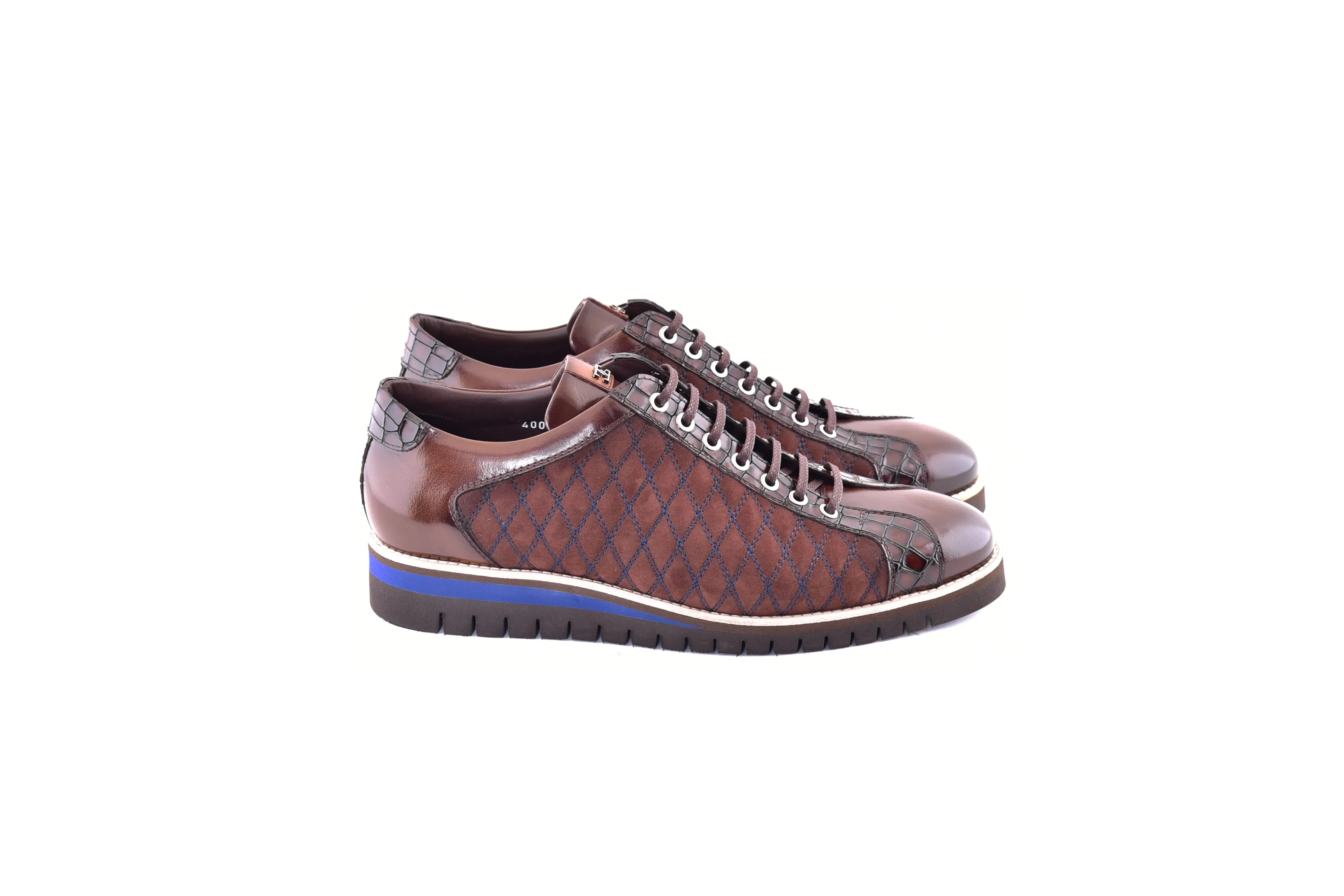 C21104- 4005 Fashion Sneaker- Brown