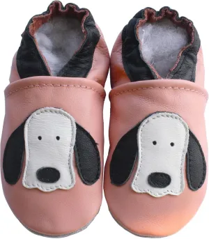 Carozoo Mary Jane Baby Girl Soft Sole Leather Shoes Slippers