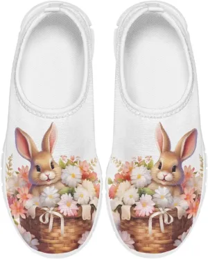 Casual Breathable Mesh Girls Boys Slip On Shoes