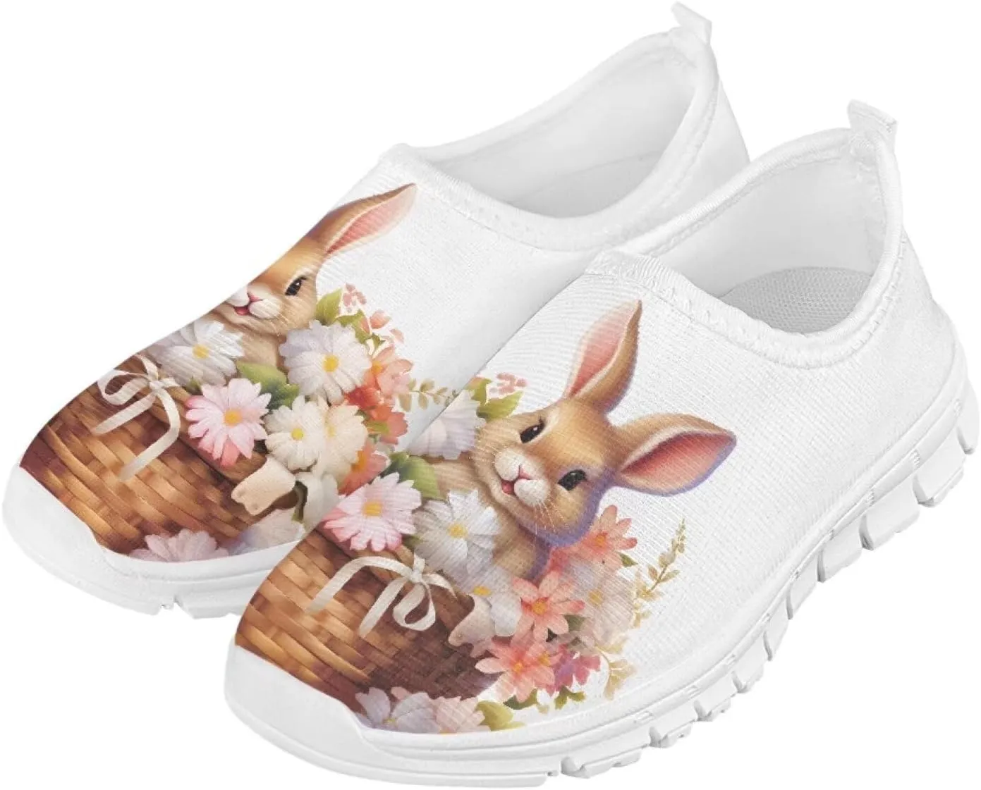 Casual Breathable Mesh Girls Boys Slip On Shoes