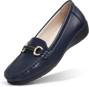 Cestfini Women’s Slip-on Loafers Casual Work Shoes