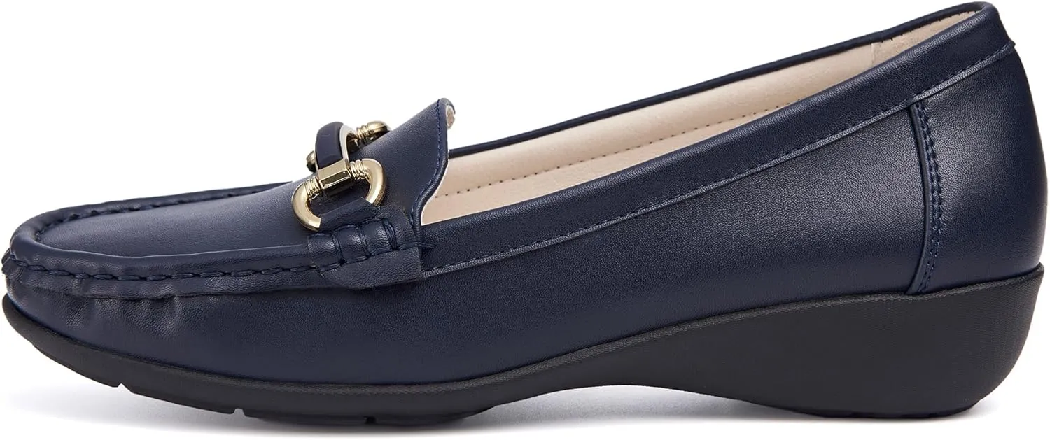 Cestfini Women’s Slip-on Loafers Casual Work Shoes