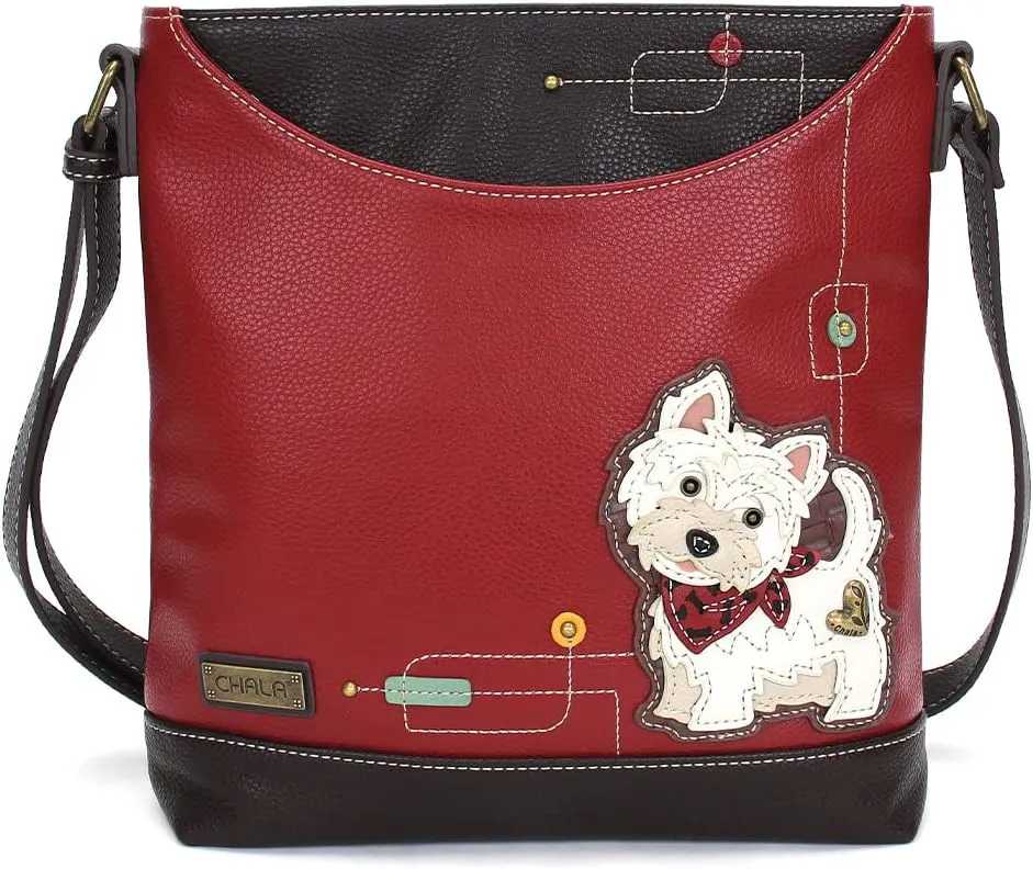 CHALA Handbag Sweet Messenger Mid Size Tote Bag- MutiColor