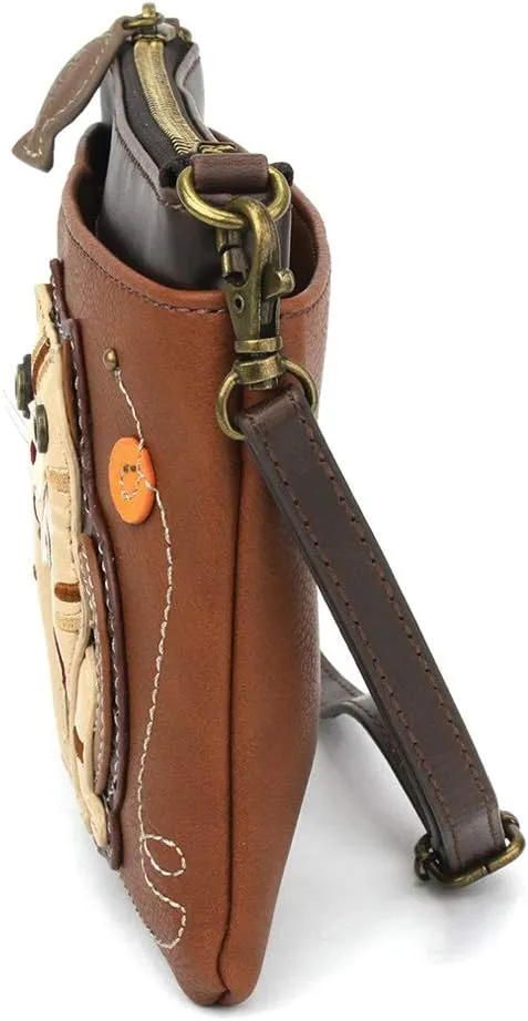 CHALA LaserCut Mini Crossbody/Purse with Convertible Strap Stylish, Compact, Versatile