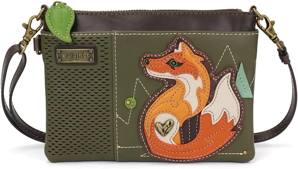 CHALA LaserCut Mini Crossbody/Purse with Convertible Strap Stylish, Compact, Versatile