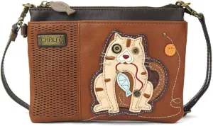 CHALA LaserCut Mini Crossbody/Purse with Convertible Strap Stylish, Compact, Versatile