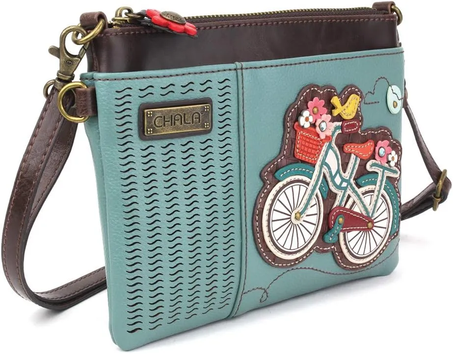 CHALA LaserCut Mini Crossbody/Purse with Convertible Strap Stylish, Compact, Versatile