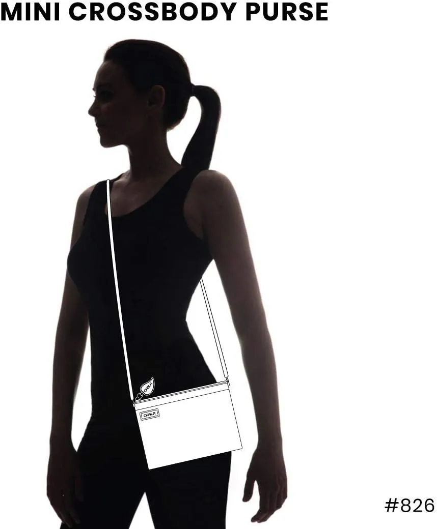 CHALA Mini Crossbody/Purse with Convertible Strap Stylish, Compact, Versatile