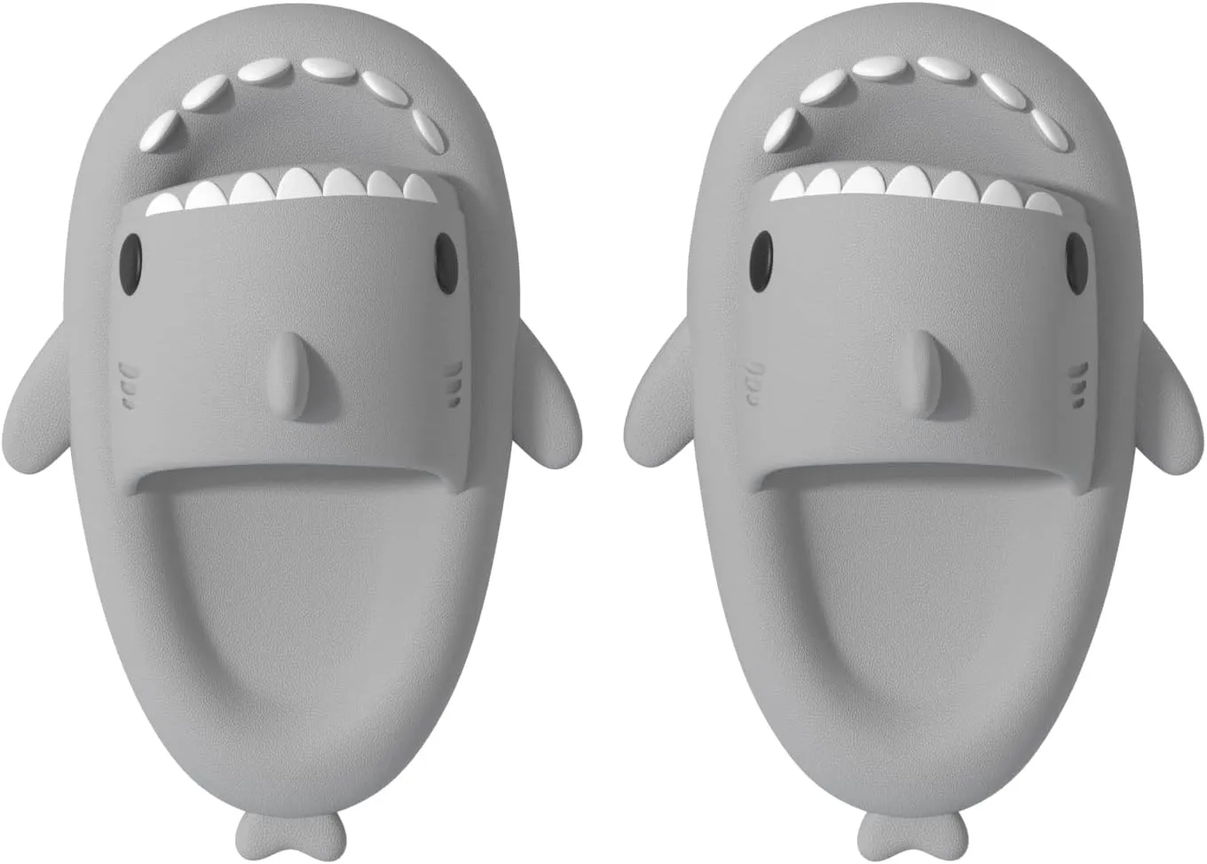 ChayChax Boys Girl Cloud Shark Slides Non-Slip Novelty Open Toe Sandals Extremely Comfy Cushioned Thick Sole Cute Cartoon Shower Slippers Indoor & Outdoor
