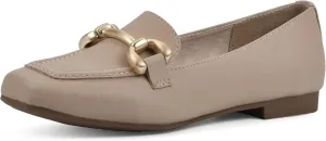 CLIFFS BY WHITE MOUNTAIN Women's Bestow Moc-Toe Loafer Flat