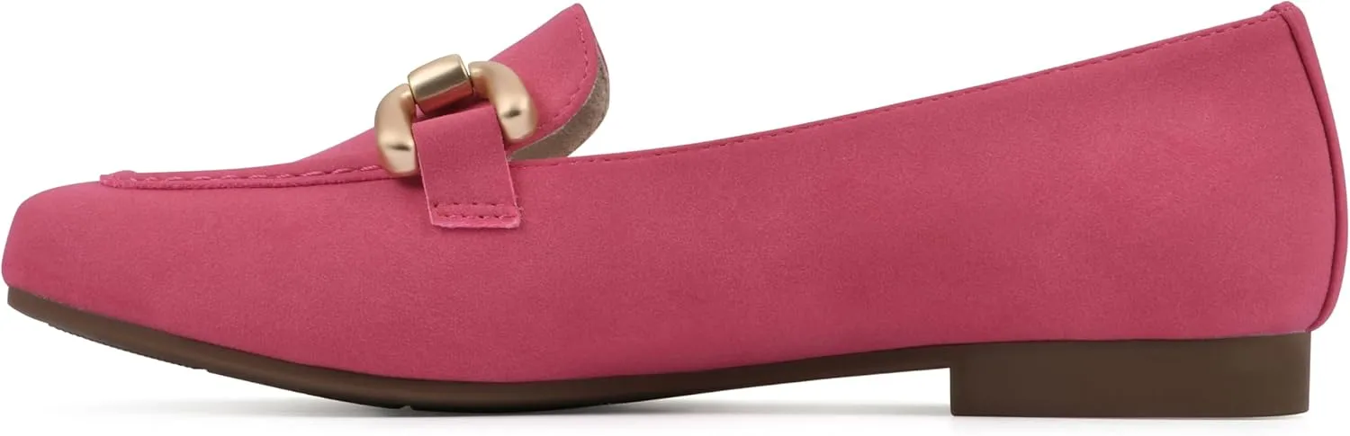 CLIFFS BY WHITE MOUNTAIN Women's Bestow Moc-Toe Loafer Flat