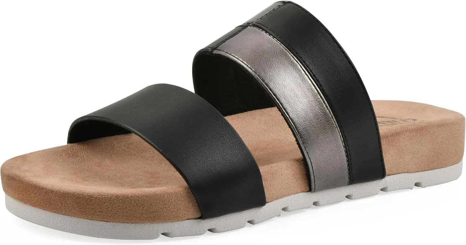 CLIFFS BY WHITE MOUNTAIN Women's Tammy Slide Sandal
