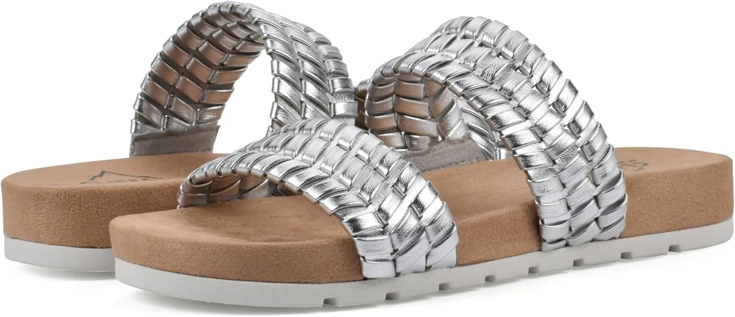 CLIFFS BY WHITE MOUNTAIN Women's Thankful Slide Sandal