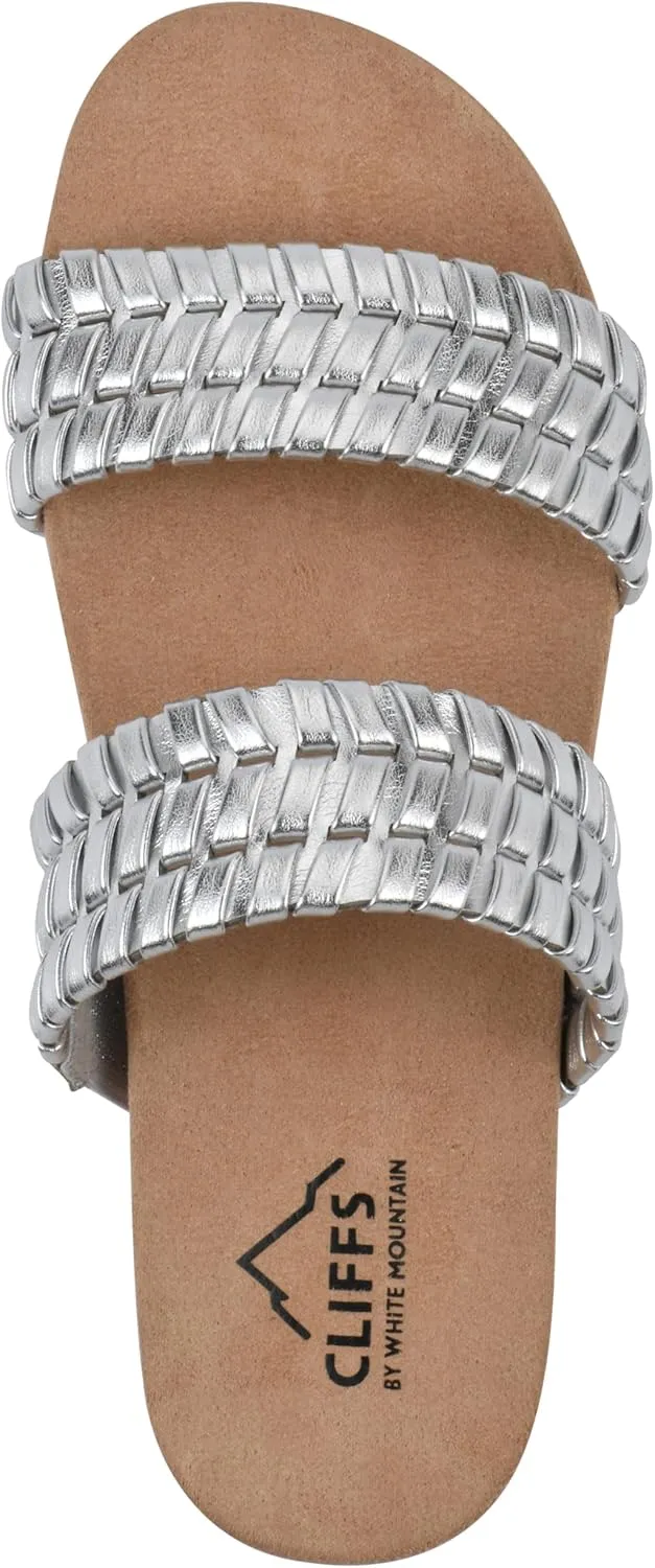 CLIFFS BY WHITE MOUNTAIN Women's Thankful Slide Sandal