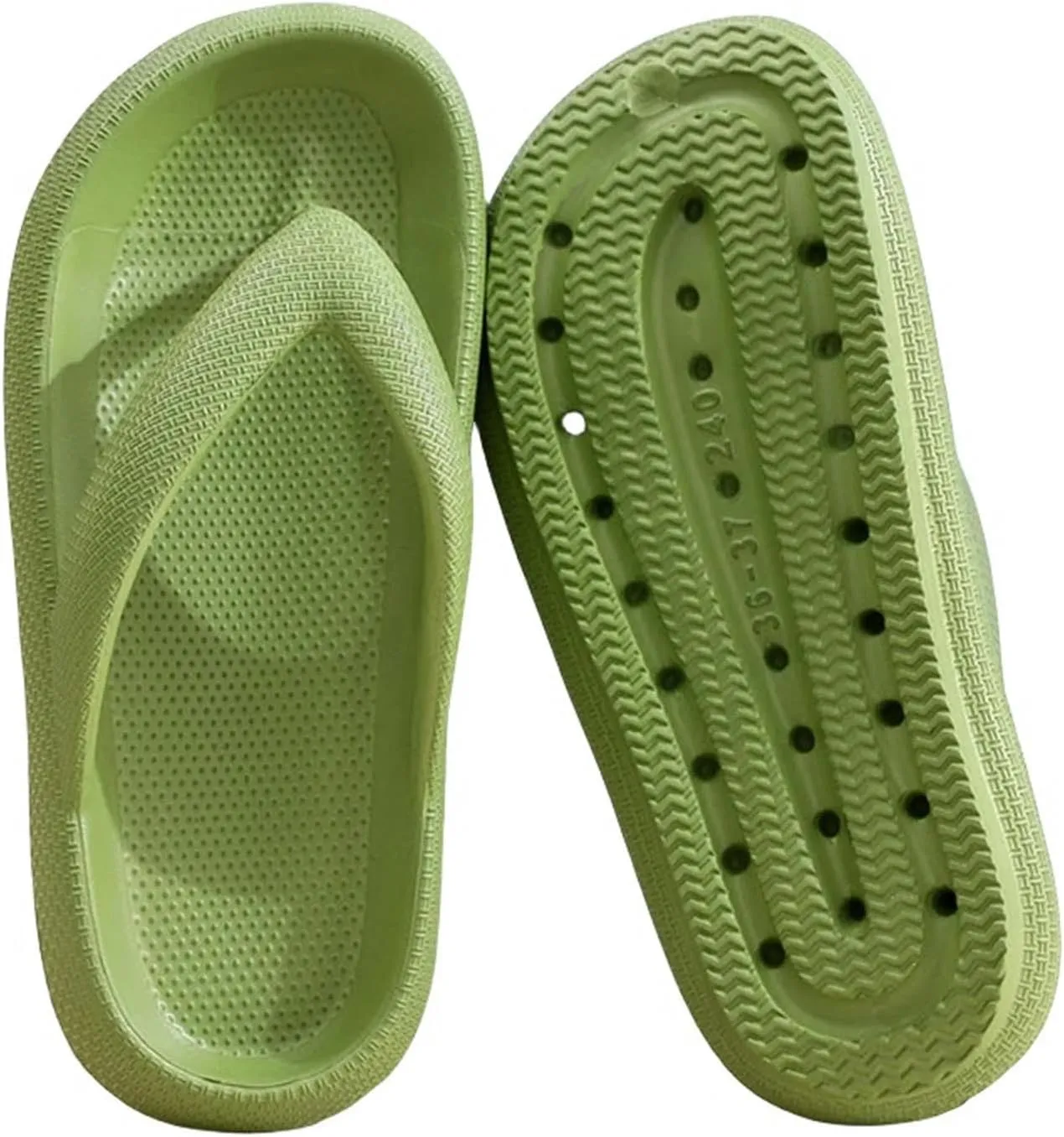 Clogs Women's Summer Hole Shoes Wearing Beach Shoes Outside Eva Soft Thick Sole