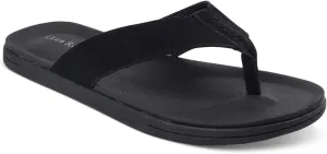 Club Room Mens Riley Slip-On Thong Flip-Flops Black 12 Medium (D), 100147517
