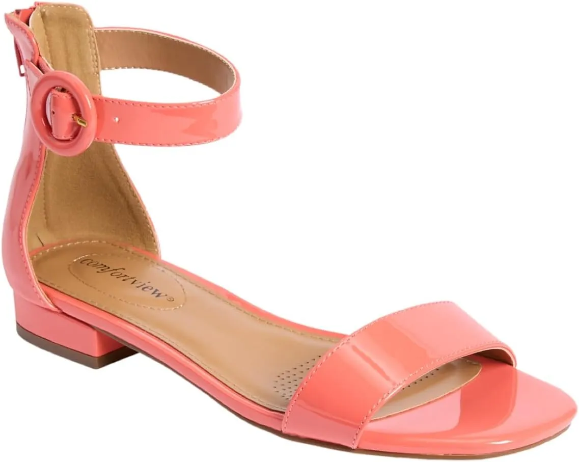 Comfortview Women's Wide Width The Alora Sandal