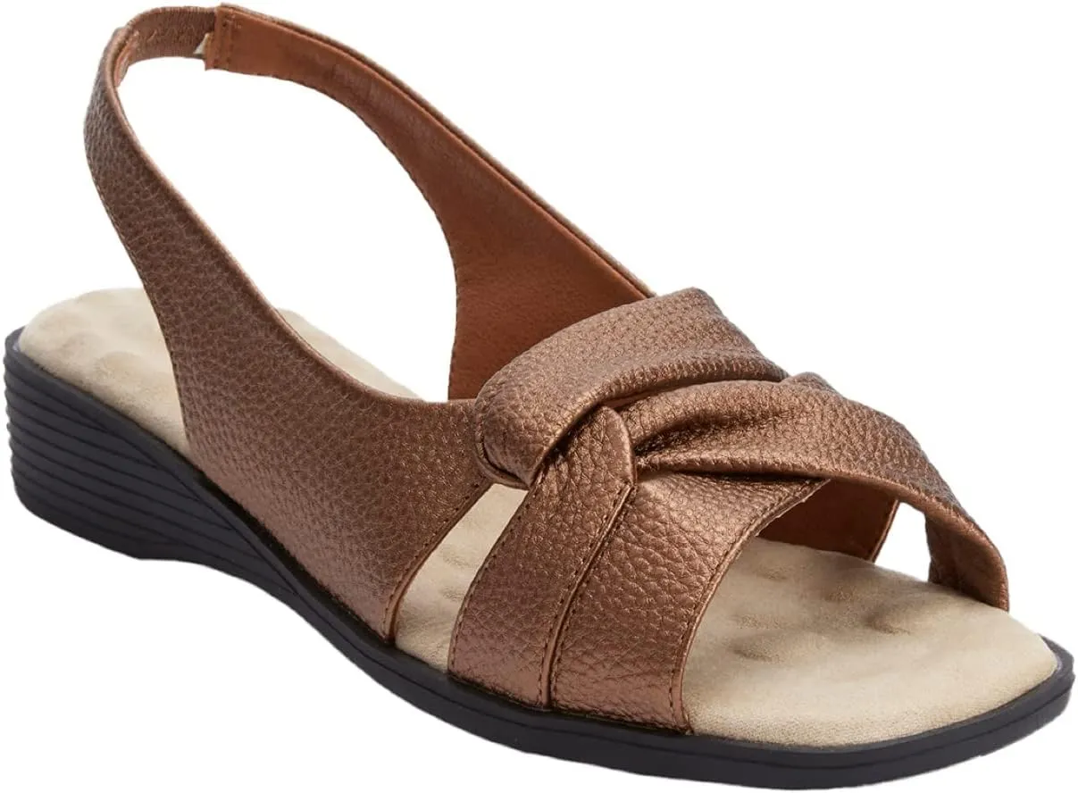 Comfortview Women's Wide Width The Pearl Sandal