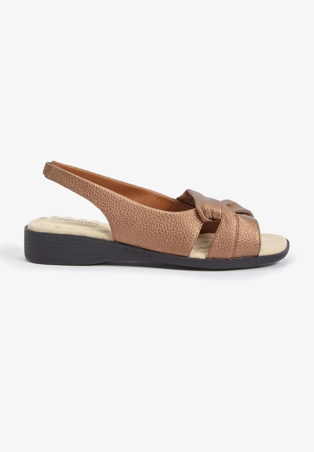 Comfortview Women's Wide Width The Pearl Sandal