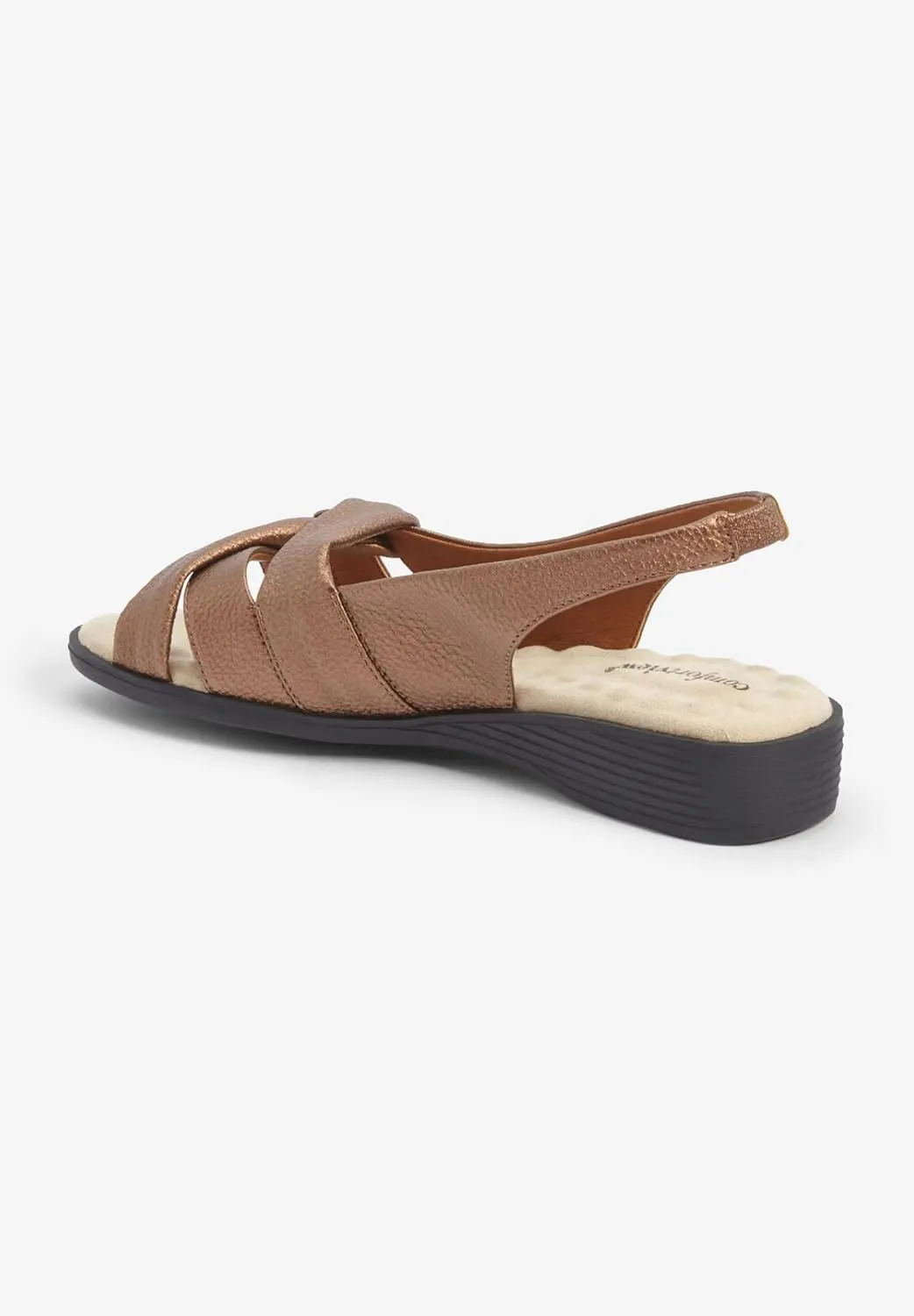 Comfortview Women's Wide Width The Pearl Sandal