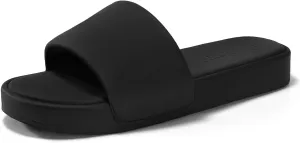 Coutgo Womens Platform Slide Sandals Comfortable Open Toe Slippers Slip On Summer Beach Shoes