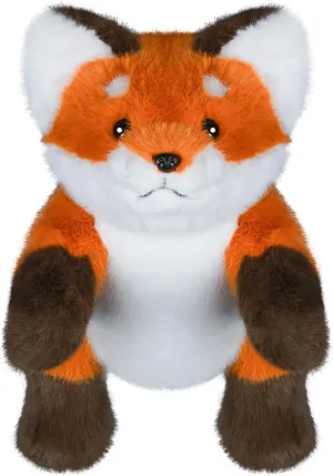Craftsman Golf Driver Headcover Fox Golf Club Head Cover for Driver Funny Animal Plush Golf Woods Head Cover Fits 460cc Golf Gifts for Kids