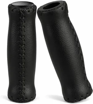 CyclingDeal Mountain Bike Grips Bicycle Handlebar Grips - MTB Grips Bike Handlebar Grips Great for Beach Cruiser - Soft Cushioned Thick Vinyl 125mm Quality Bike Handle Grips