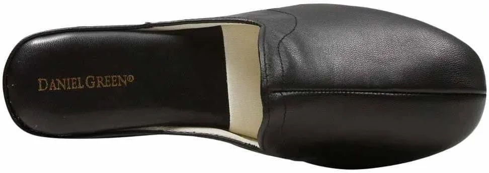 Daniel Green Womens Glamour Slip On Casual Slippers Casual - Black