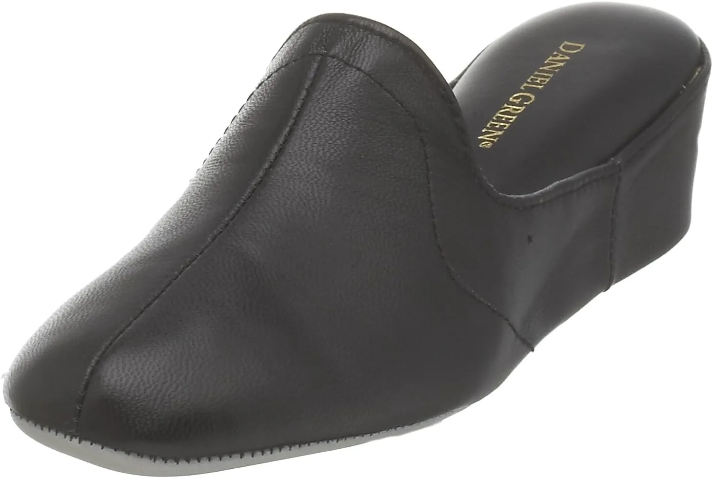 Daniel Green Womens Glamour Slip On Casual Slippers Casual - Black