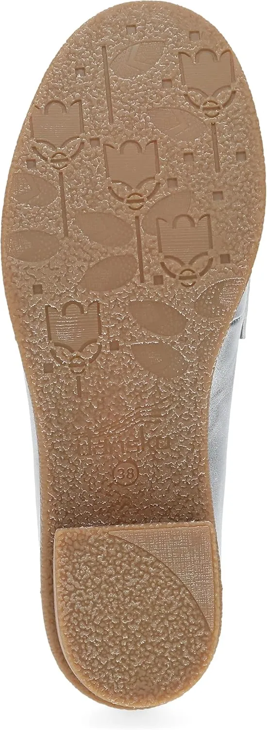 Dansko Danica Heeled Loafer for Women - Waterproof Leather with Rubber Outsole and Leather Stacked Heel for Long-Lasting Style in Any Weather