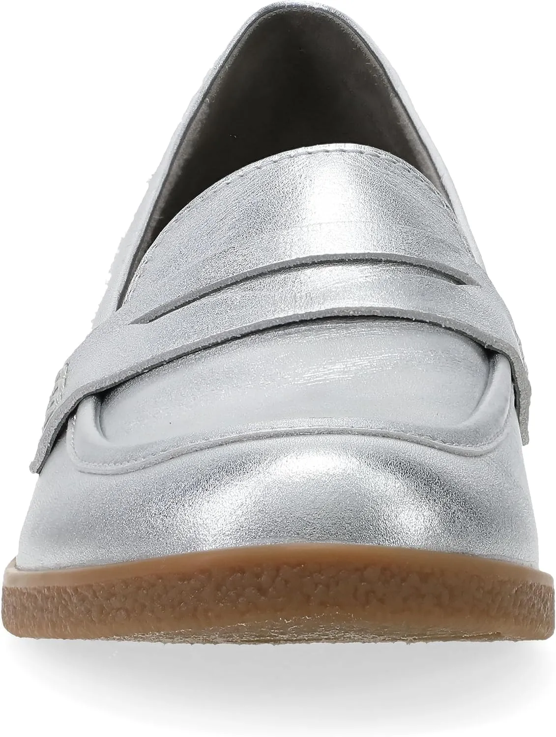 Dansko Danica Heeled Loafer for Women - Waterproof Leather with Rubber Outsole and Leather Stacked Heel for Long-Lasting Style in Any Weather