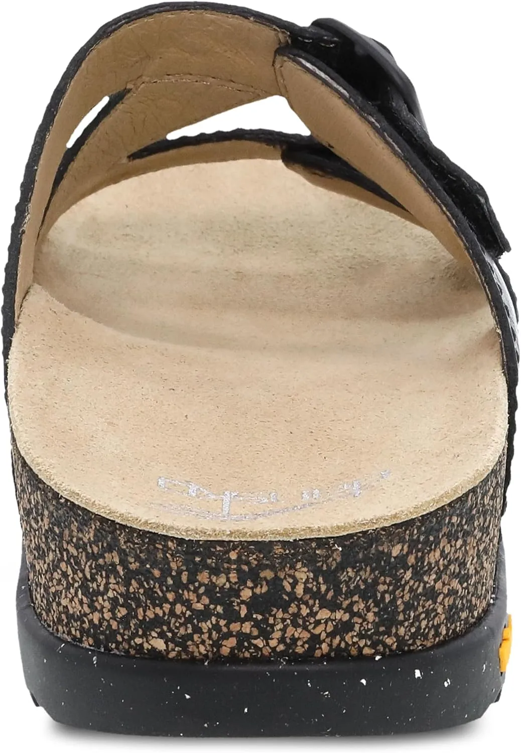 Dansko Dayna Double Buckle, Slip-On Sandal for Women - Cushioned Cork Midsole for Comfort and Shock Absorption - Vibram ECOSTEP EVO Rubber Outsole for Long-Lasting Wear