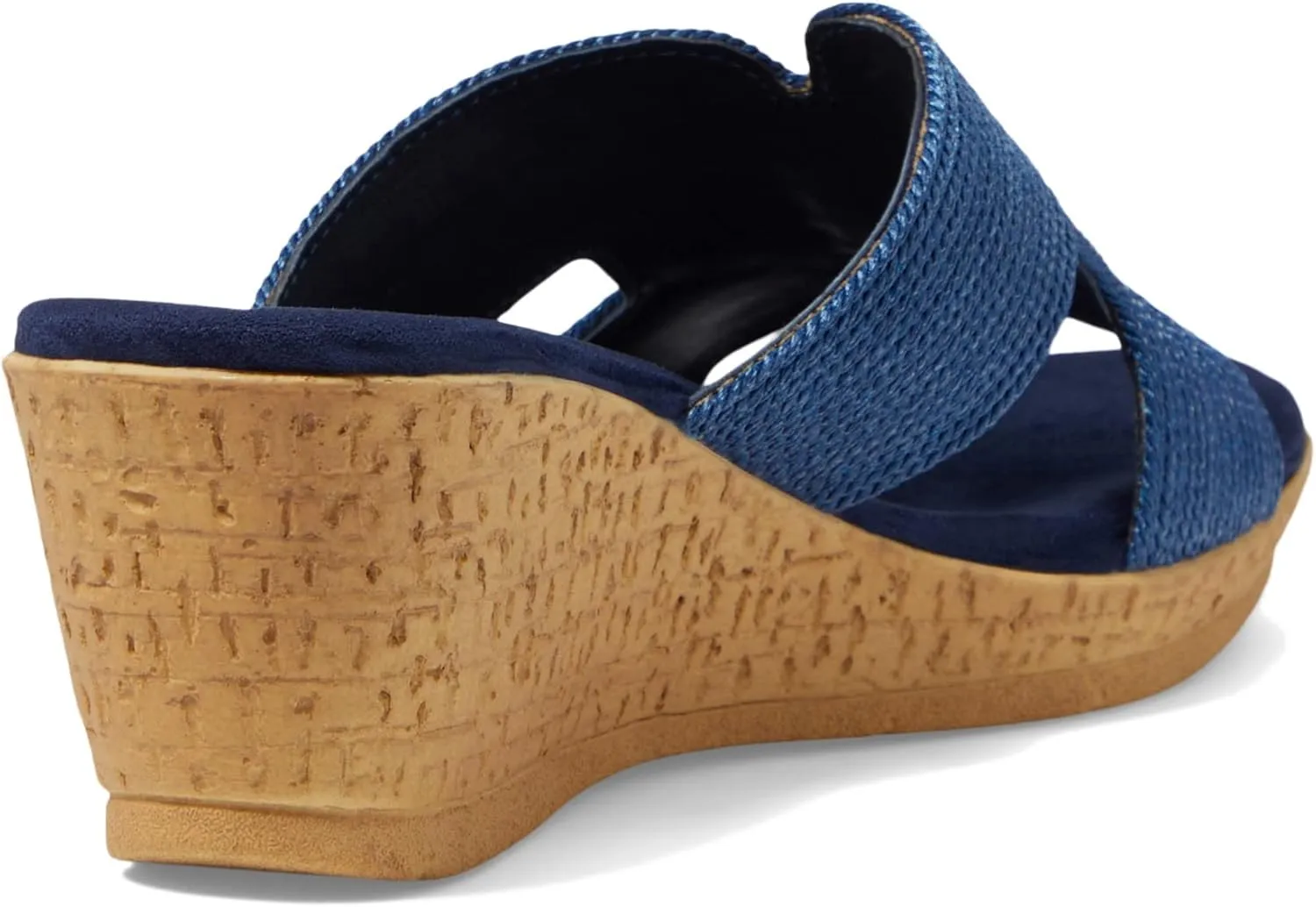 David Tate Womens Vibe Braided Slide Sandals
