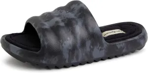 Dearfoams Women's Gemini Wave Eva Slide Slipper