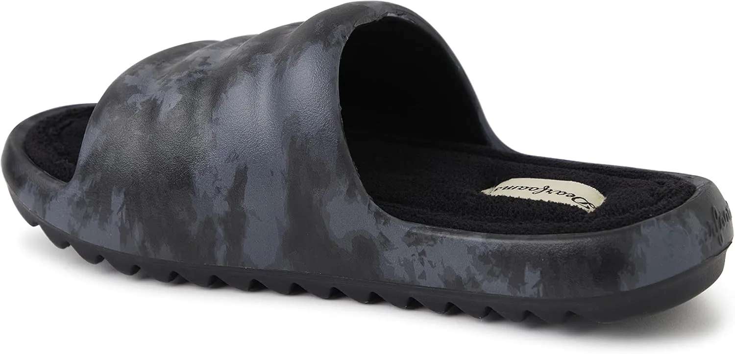 Dearfoams Women's Gemini Wave Eva Slide Slipper