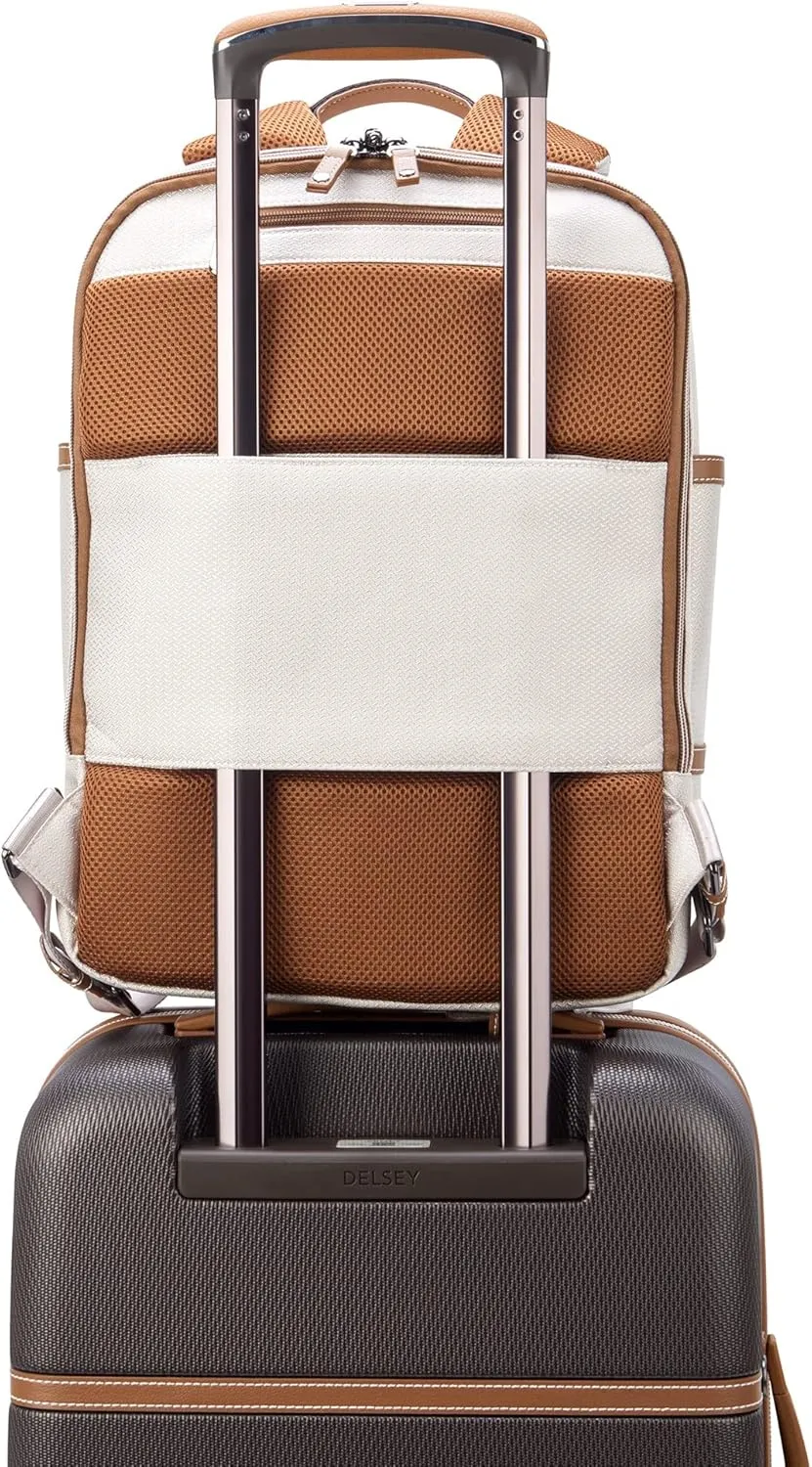 DELSEY PARIS Chatelet 2.0 Travel Laptop Backpack, Angora