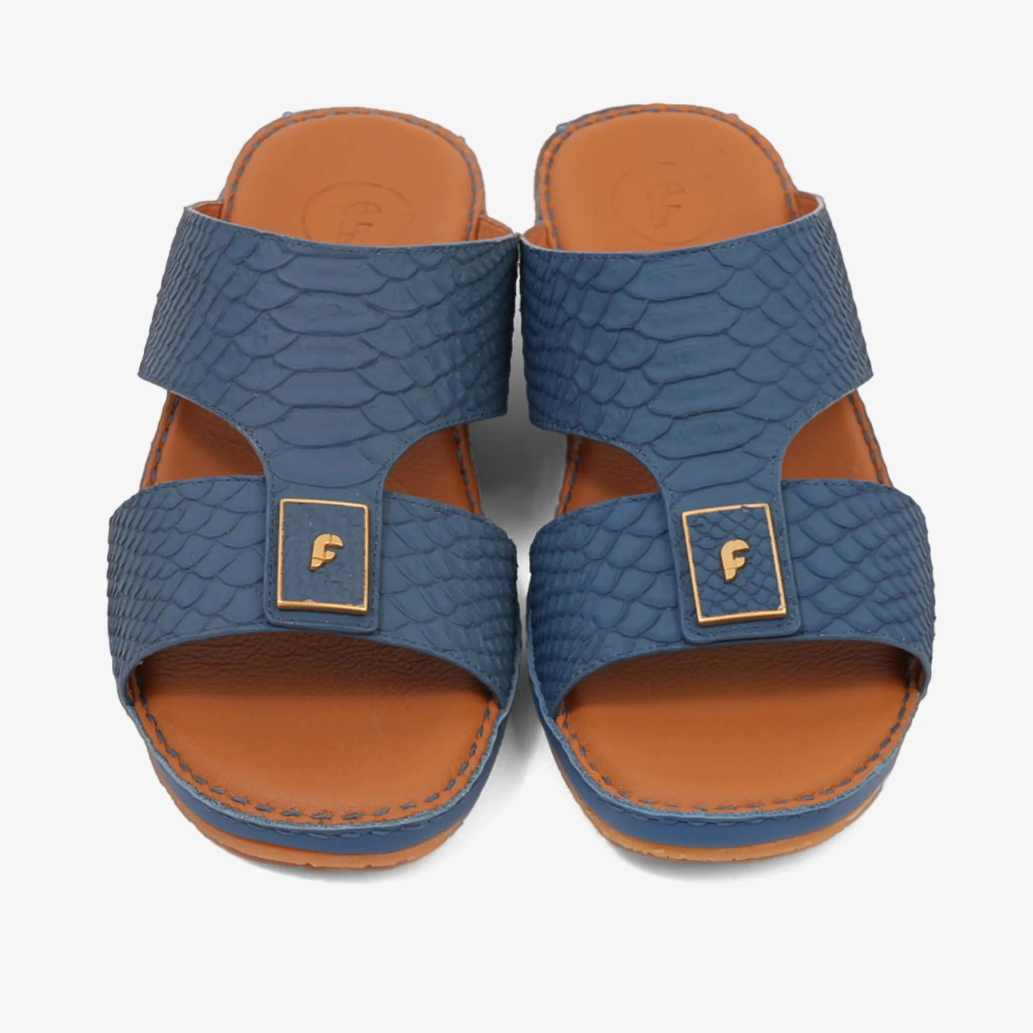 DESIGNER PITONE VENEZIANO ARABIC SANDALS EMERALD