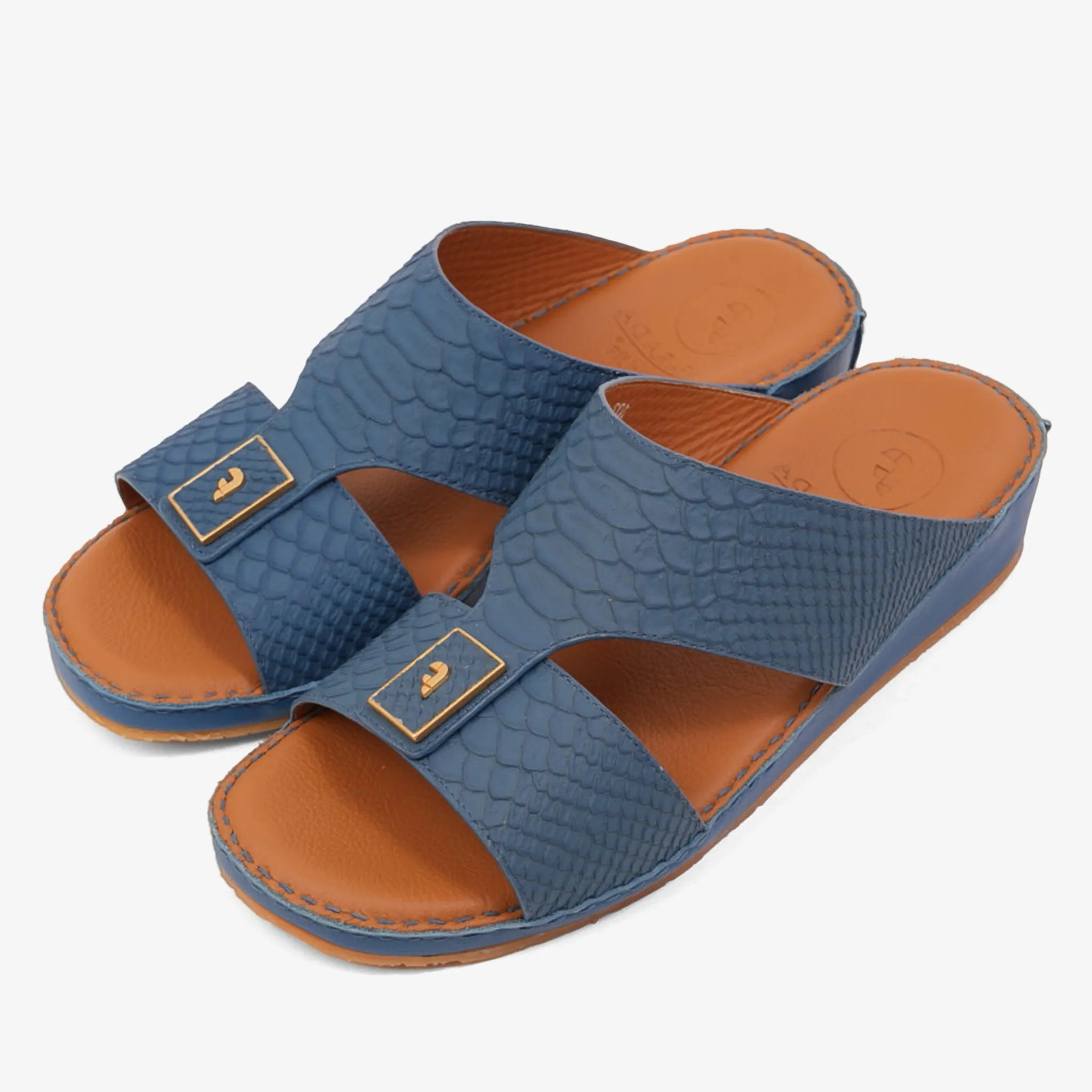 DESIGNER PITONE VENEZIANO ARABIC SANDALS EMERALD
