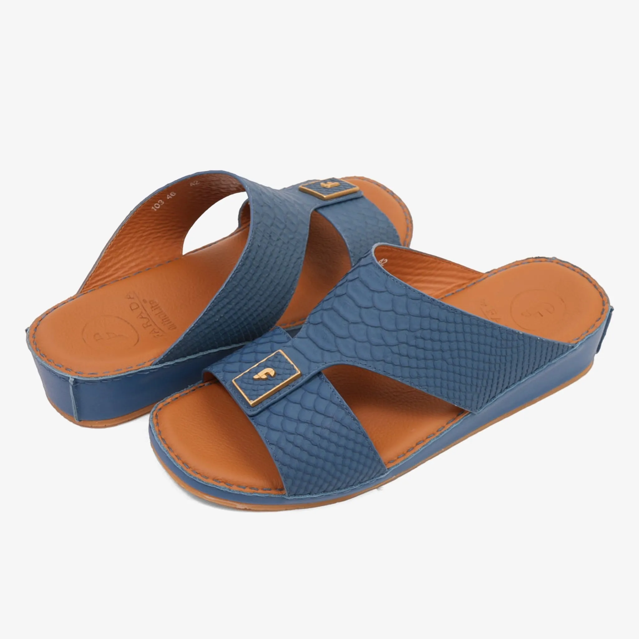 DESIGNER PITONE VENEZIANO ARABIC SANDALS EMERALD