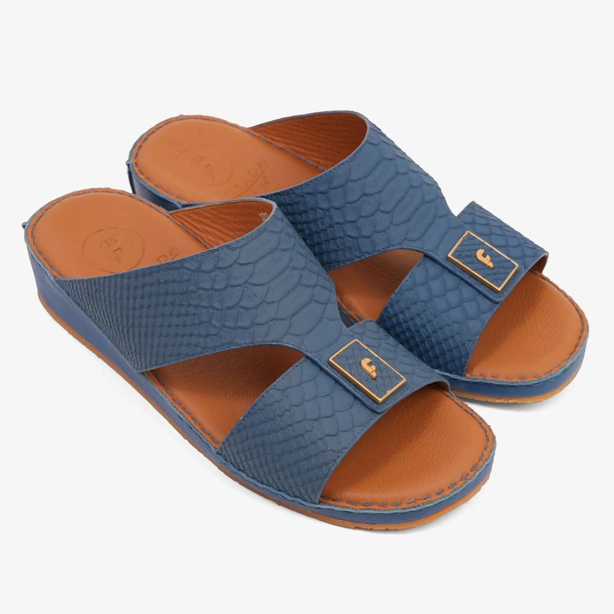 DESIGNER PITONE VENEZIANO ARABIC SANDALS EMERALD