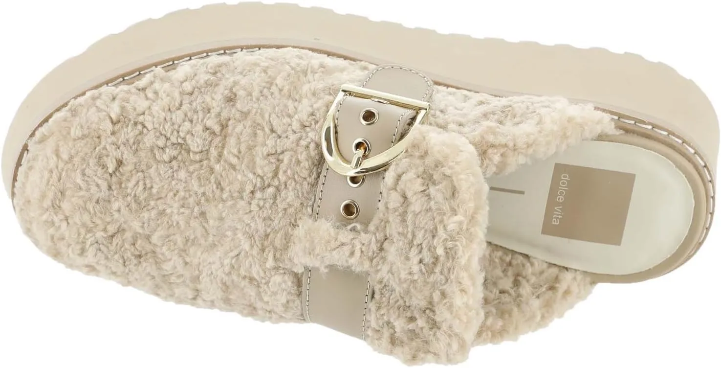 DOLCE VITA Women's Lelani Plush Mule