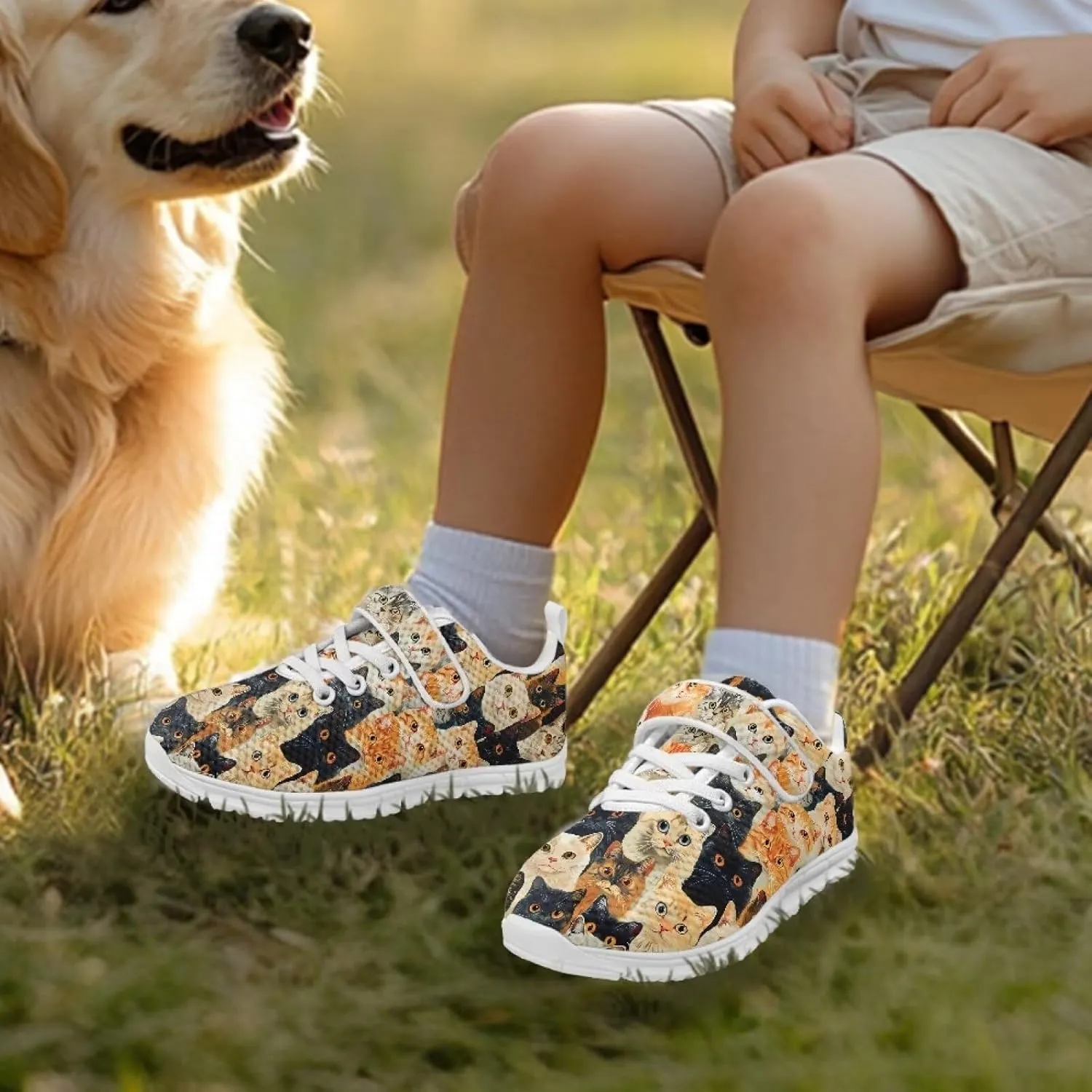 Doojoayie Slip On Shoes for Girls Soft Sole School Tennis Shoes Hook and Loop