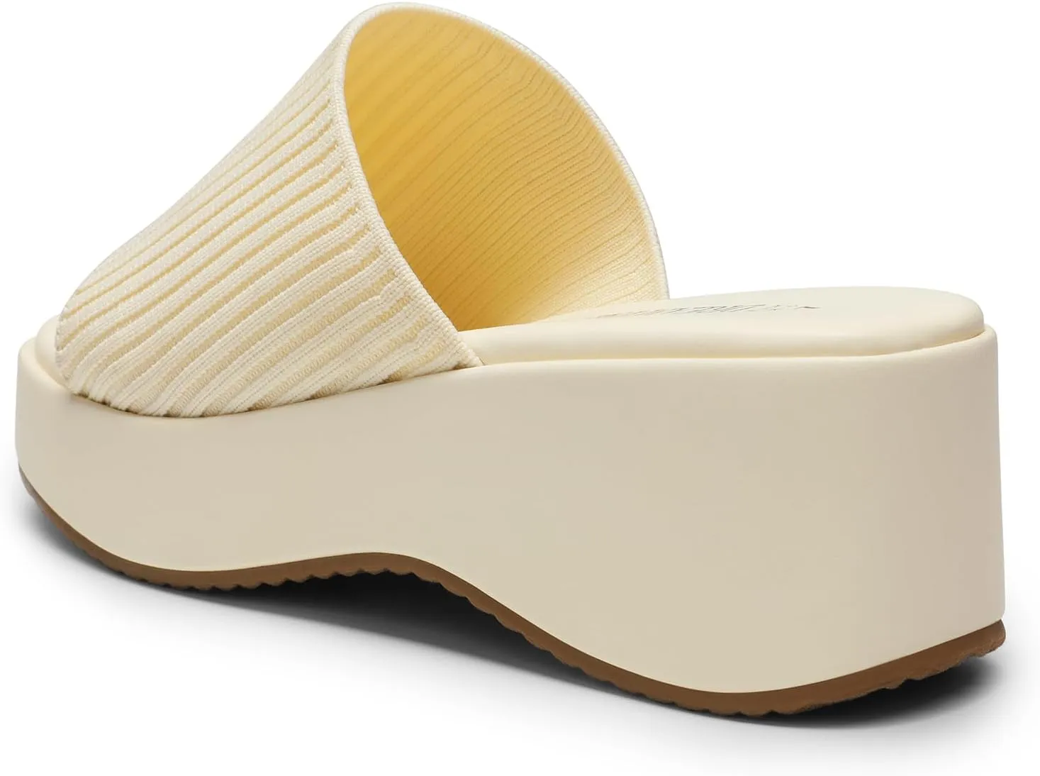 DREAM PAIRS Womens Slip on Wedges Platform Soft Cute Walking Comfort Flatform Sandals