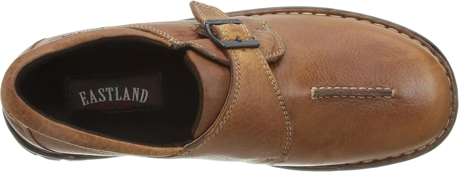 Eastland Womens Syracuse Slip-On Loafer, Brown Leather, 6