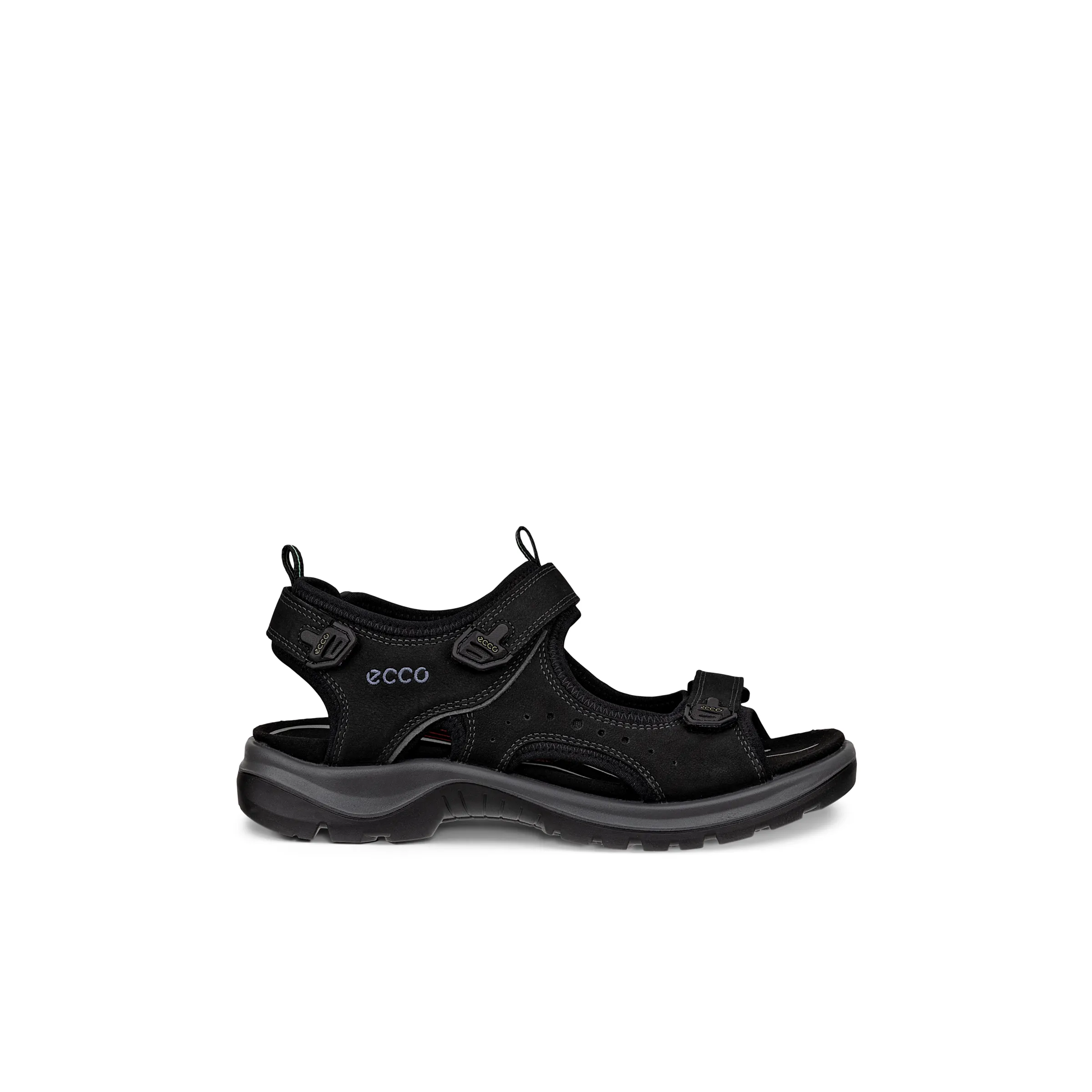 ECCO Offroad  - Ladies Walking Sandal in Black Nubuck