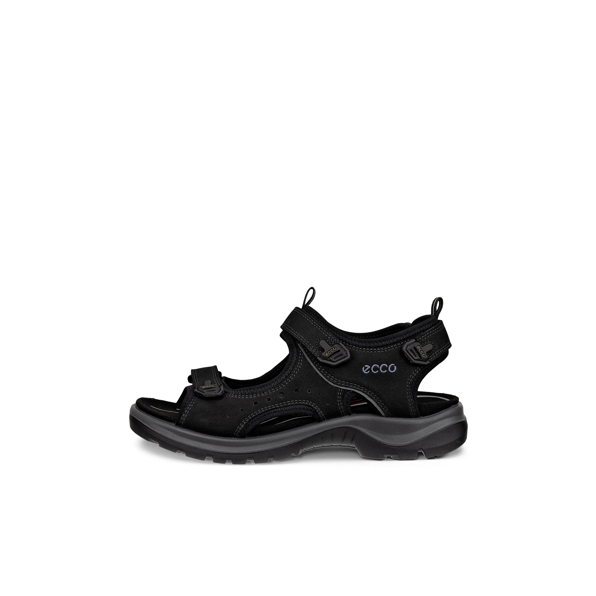 ECCO Offroad  - Ladies Walking Sandal in Black Nubuck