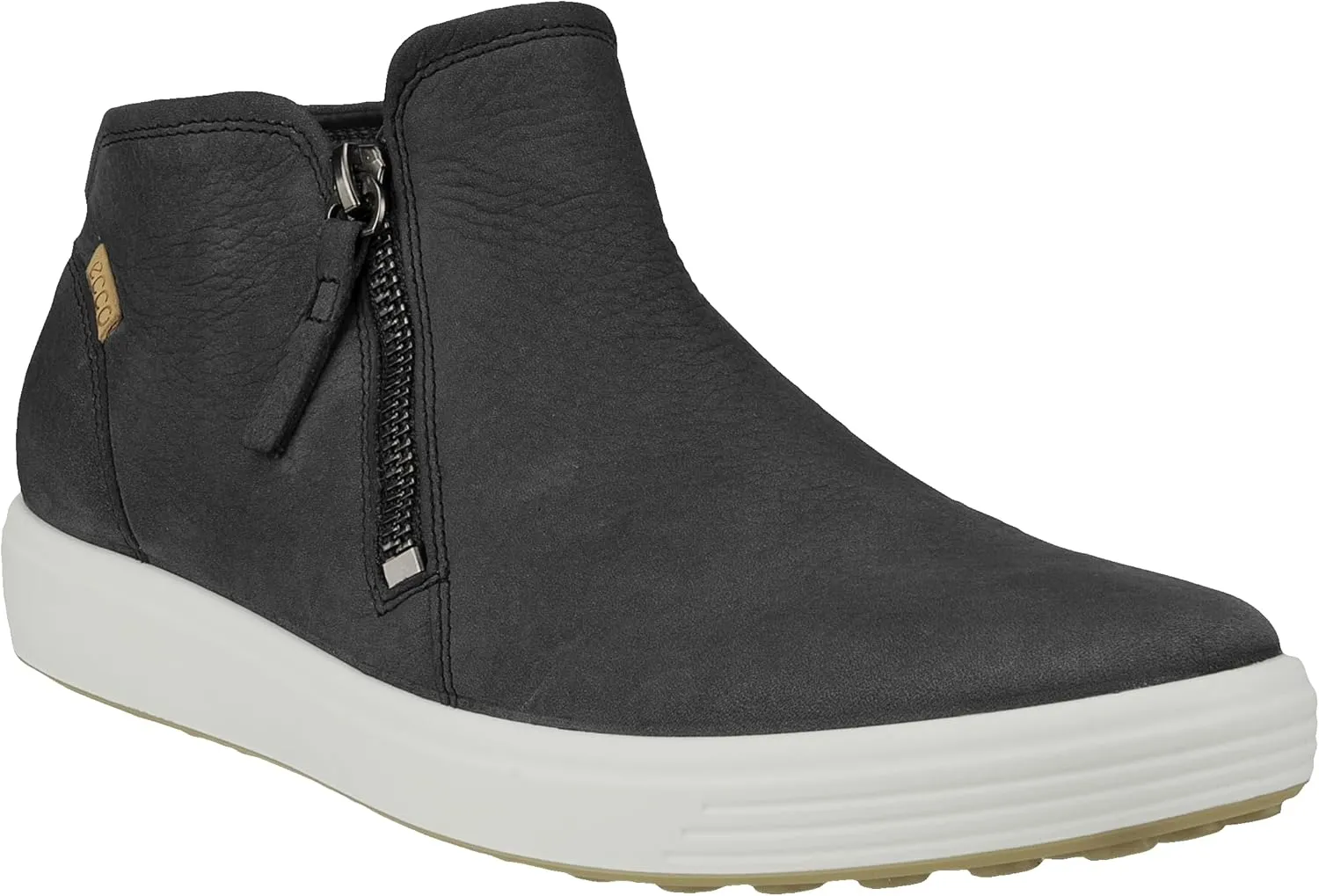 ECCO Women's Soft 7 Side Zip Bootie Sneaker