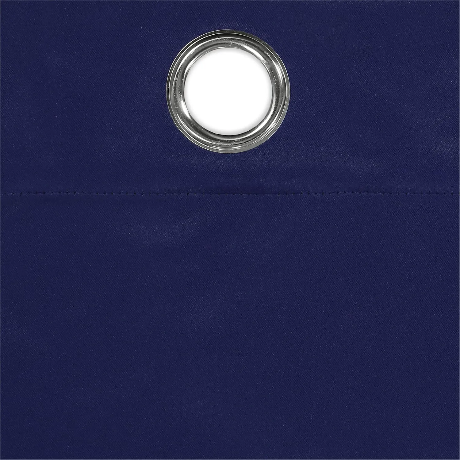 Eclipse Dreamer Star Laser Cut Room Darkening Grommet Window Curtains for Kids Bedroom or Nursery (2 Panels), 34 in x 95 in, Navy